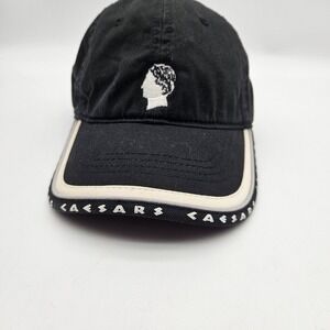 Caesars Hat Cap Strap Back Embroidered Casino Mens One‎ Size Adjustable